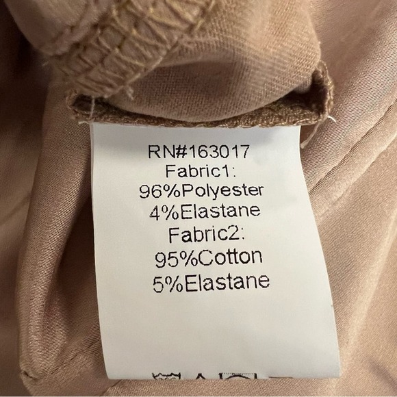 Princess Polly Nude Taupe New Bodysuit With Shirred Square Neckline Boning sz 6 - Picture 6 of 9